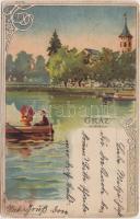 Graz - 5 old undivided postcards (one litho)