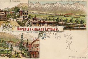 1899 Ó-Tátrafüred Litho (EB)