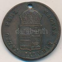 1848. 1Kr Cu T:2 ph.,ly