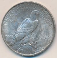 Amerikai Egyesült Államok 1923. 1$ Ag Peace T:2 USA 1923. 1 Dollar Ag Peace C:XF