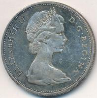 Kanada 1965. 1$ Ag "II. Erzsébet" T:2-
Canada 1965. 1 Dollar Ag "Elizabeth II" C...