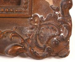 Szigeti Jenő (1881-1944): Óbudai házak. Pasztell, papír, sérült, üvegezett keretben, 43×62 cm