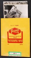 Cca 1950-1960 Sümegi vár - Kozák Károly régész sümegi ásatásának dokumentációs fotói, 13 db fotó, 11...