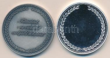 DN. "A Hazáért - Katonai Felderítő Hivatal" (2x) fém emlékérmek T:PP,1-