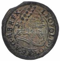1697PH Poltura Ag "I. Lipót" "...G H B REX" T:2- Hungary 1697PH Poltura Ag "Leopold I" C:VF Huszár: 1482, Unger II.: 1093a