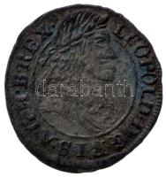 1701PH Poltura Ag "I. Lipót" "...G H B REX" T:2- Hungary 1701PH Poltura Ag "Leopold I" C:VF Huszár: 1482, Unger II.: 1093a