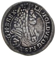 1698CH 3Kr Ag "I. Lipót" Kassa (1.49g) T:2- Hungary 1698CH 3 Kreuzer Ag "Leopold I" Kaschau (1.49g) C:VF Huszár: 1478, Unger II.: 1086b