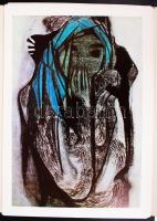 1976 Szántó Piroska album, 12 db színes ofszet, teljes, 40×28 cm