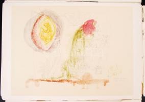 1969 Kondor Béla mappa  12 db ofszet, teljes Corvina, elején kisebb szakadások a borítón