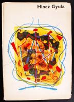 1972 Hincz Gyula mappa, ofszet 12 db, teljes Corvina, szakadások a borítón, 41,5x28 cm