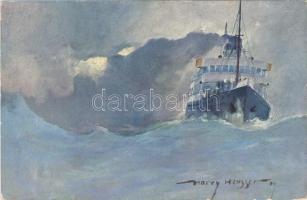 Österreichischer Lloyd Triest, Austrian ship s: Harry Heusser