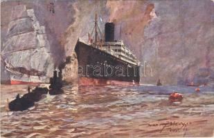 Österreichischer Lloyd Triest, Austrian ship s: Harry Heusser