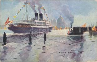 Österreichischer Lloyd Triest, Austrian ship s: Harry Heusser