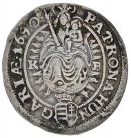 1690KB XVKr Ag "I. Lipót" Körmöcbánya (6.34g) T:2-
Hungary 1690KB 15 Kreuzer Ag "Leop...