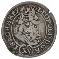 1691KB XVKr Ag "I. Lipót" Körmöcbánya (6.01g) T:2- ph. Hungary 1691KB 15 Kreuzer Ag "Leopold I" Kremnitz (6.01g) C:VF edge error Huszár: 1428., Unger II.: 1064a