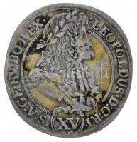 1693KB XVKr Ag "I. Lipót" Körmöcbánya (5.58g) T:2- Hungary 1693KB 15 Kreuzer Ag "Leopold I" Kremnitz (5.58g) C:VF Huszár: 1428., Unger II.: 1064a