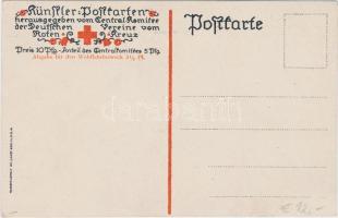 Rotes Kreuz Künstlerpostkarten, German navy s: Adolf Scholz