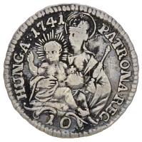 1741. 10 Denár Ag "Mária Terézia" (2.35g) T:2-,3
Hungary 1741. 10 Denar Ag "Maria The...