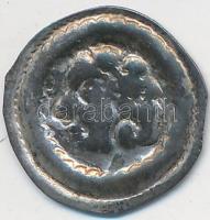 1180-1240. Bracteata Ag III. Béla - IV. Béla (0.35g) T:2- Huszár 192., Unger 122.