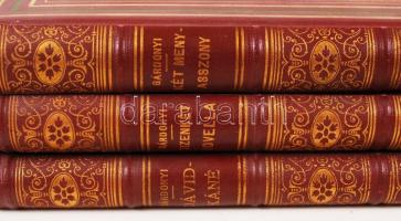 Gárdonyi Géza munkái sorozat 3 kötete: Dávidkáné, Tizenkét novella, Két menyasszony. Mindegyik kötet...