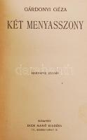 Gárdonyi Géza munkái sorozat 3 kötete: Dávidkáné, Tizenkét novella, Két menyasszony. Mindegyik kötet...
