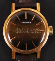 cca 1970 Longines mechanikus női karóra eredeti dobozában, szép állapotban / cca 1970 Longines mechanic wristwatch in nice condition, in original box