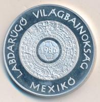 Bognár György (1944-) 1986. Labdarúgó Világbajnokság Mexikó ezüstözött fém emlékérem (32mm) T:PP
