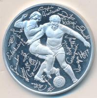 Bognár György (1944-) 1986. "Labdarúgó Világbajnokság Mexikó" ezüstözött fém emlékérem (32...