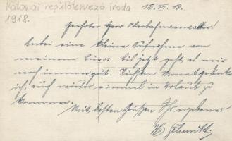 1918 Katonai repülőtervező iroda / Hungarian aircraft engineers, photo