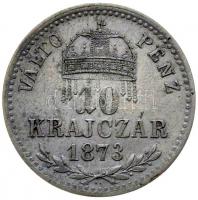 1873KB 10Kr Ag "Ferenc József" Körmöcbánya T:2
Hungary 1873KB 10 Kreuzer Ag "Franz Jo...