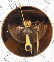 cca 1900 Asztali barométer Calderoni és társa Budapest. Szép állapotban /  cca 1900 Calderoni table ...