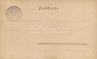 1898 Jubiläums Ausstellung, Wien, Philipp & Kramer, Uraniatheater Nr. 18. / Vienna Expo