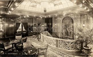 MV Saturnia, First Class, Lounge