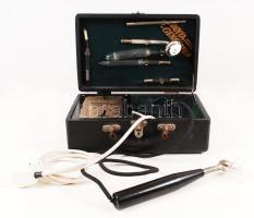 cca 1940 Provita Generator magas frekvenciájú ultraivoila sugárral működő delejező készülék moderniz...