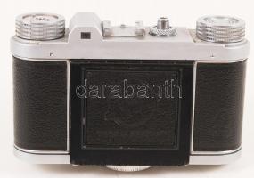 Régi Altix fényképezőgép Zeiss optikával, eredeti bőr tokjában, jó állapotban