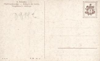 Neighbour's children / Nachbarskinder, Theo Stroefer R. M. No. 22. s: Solomko