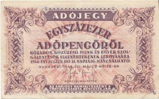 1946. 100.000AP 5600-as rendeletszámmal T:III