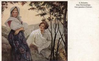 Une question d'amour / Eine Herzensfrage, Theo Stroefer R. M. No. 4. s: Solomko