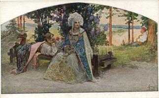 Flatterer / Der Schmeichler, Theo Stroefer R. M. No. 178. s: Solomko