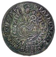 1694KB 3Kr Ag "I. Lipót" Körmöcbánya (1.89g) T:2,2-
Hungary 1694KB 3 Kreuzer Ag "Leop...