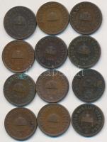 1893-1915. 2f (12x) T:vegyes
