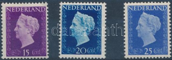 Queen Wilhelmina stamps from 1 set, Wilhelmina királynő bélyegek 1 sorból