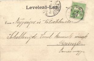 Korompa, Krompach; Főtér, templomok; Balkányi S. kiadása / main square