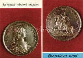 26 db MODERN használatlan érem motívúmú képeslap 2 saját tokban / 26 modern unused medal motivecards...