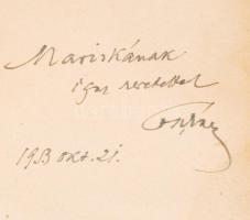 Gellért Oszkár: Hírmondó, versek. Bp., 1953, Szépirodalmi Könyvkiadó. Dedikált! Kiadói papírkötés, s...