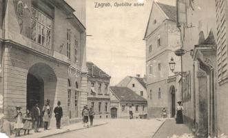 14 db RÉGI európai városképes lap / 14 old European town-view postcards