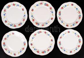 Zsolnay szendvicses készlet, matricás, jelzett, hibátlan