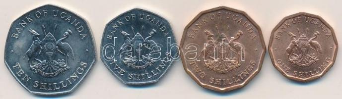 Uganda 1987. 1Sh-10Sh (4xklf) T:1-2
Uganda 1987. 1 Shilling - 10 Shilling (4xdiff) C:UNC-XF