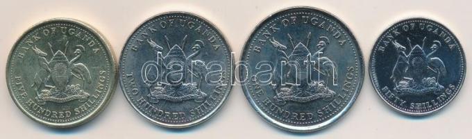 Uganda 1998-2003. 50Sh-500Sh (4xklf) T:1-2
Uganda 1998-2003. 50 Shilling -500 Shilling (4xdiff) C:UN...