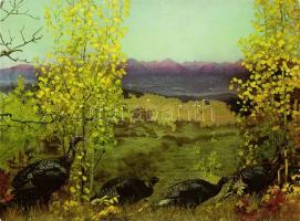 11 db MODERN többnyire használatlan, nagy méretű városképes lap (magyar, amerikai) / 11 modern mostl...